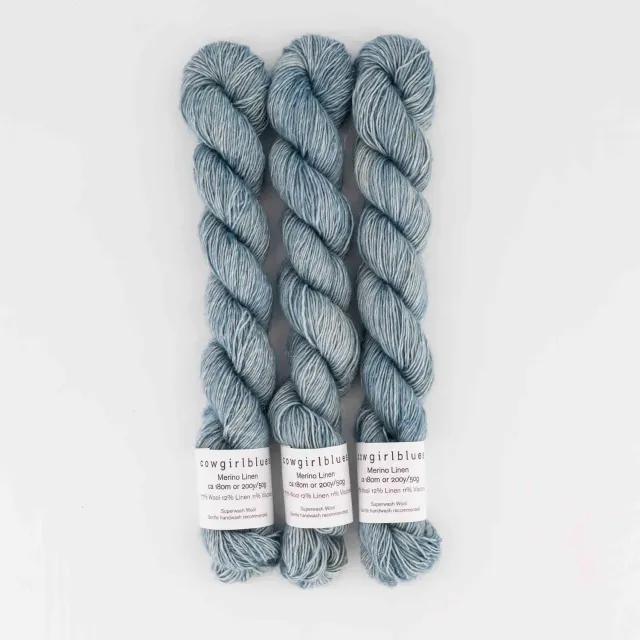 Cowgirlblues Merino Linen Sommergarn Celadon 50g