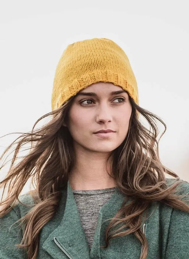 Blue Sky Fibers Spicer Hat Strickanleitung Mütze Woolstok