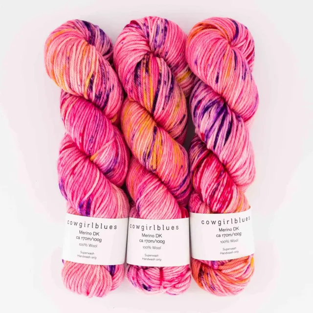 Cowgirlblues Merino DK R.E.S.P.E.C.T. Wolle 100g pink