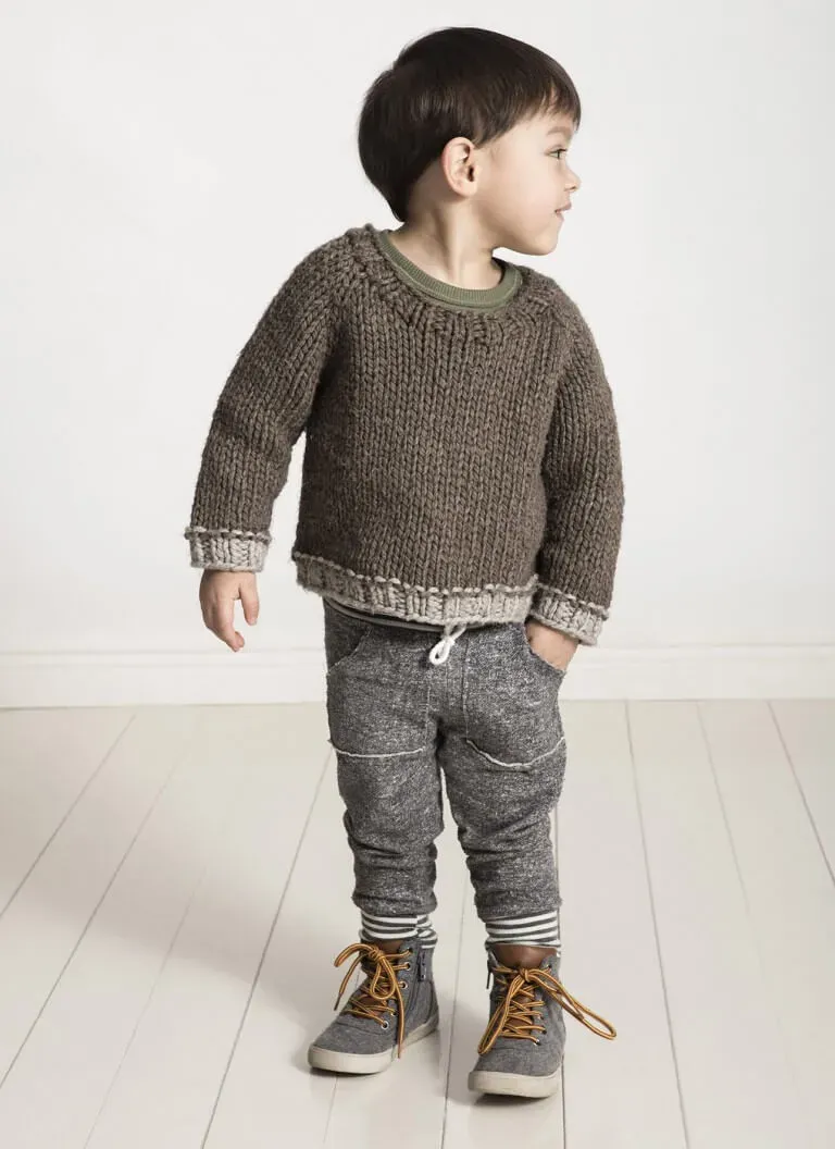 Blue Sky Fibers Jack & Jill Jumper 201618 Strickanleitung Kinder