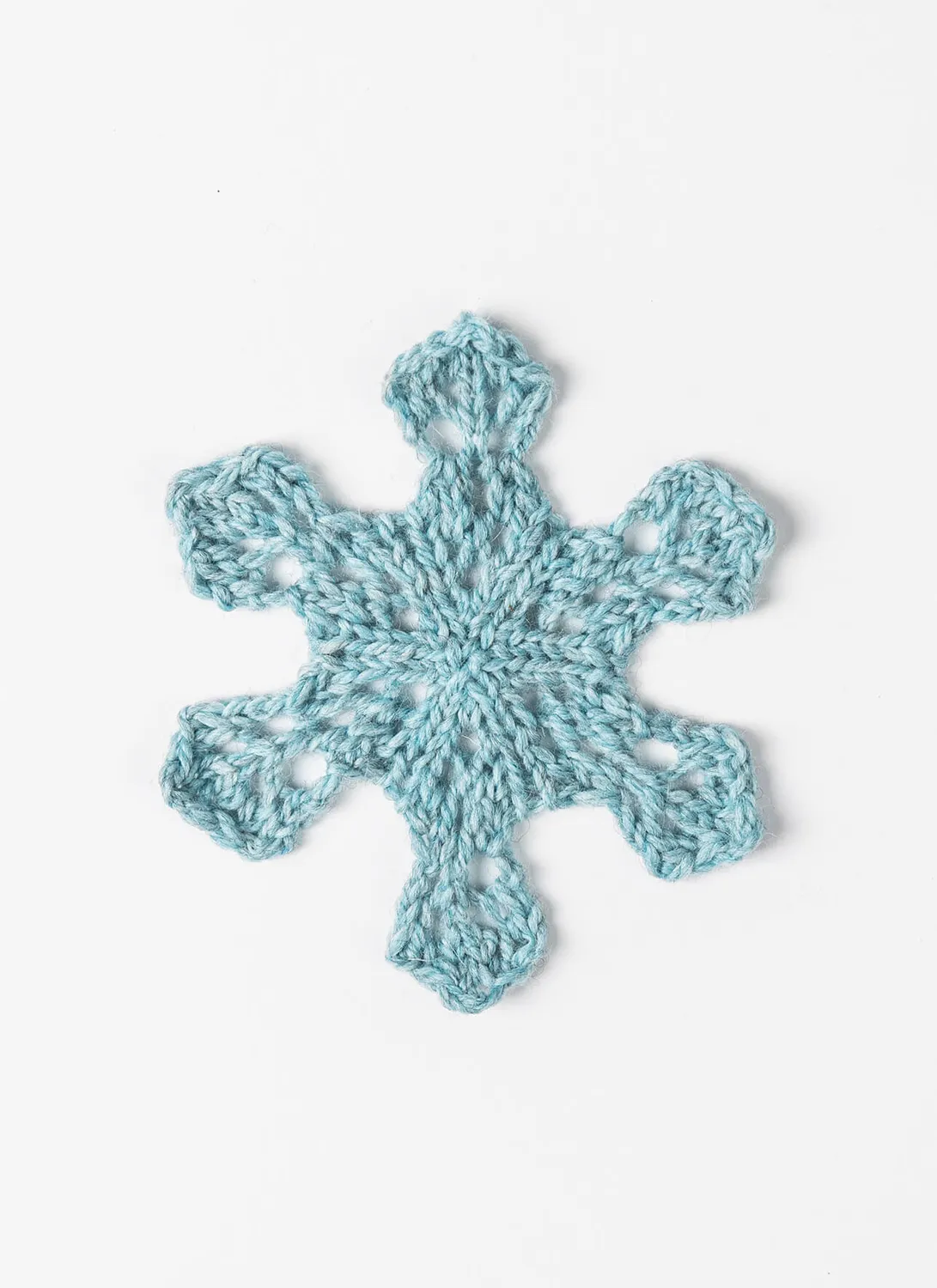 Blue Sky Fibers Holiday Frost Snowflakes Strickanleitung Mini