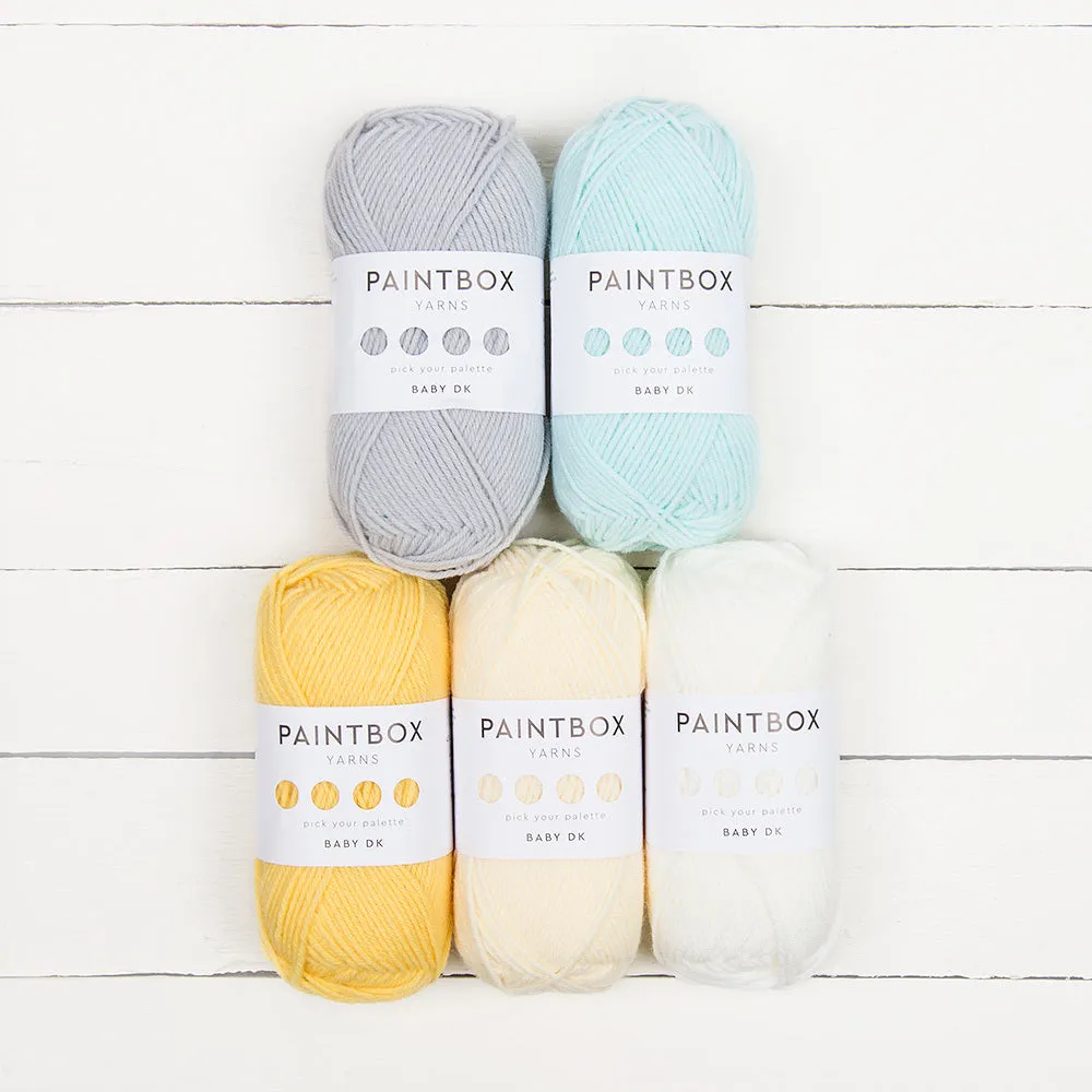 Paintbox Yarns Baby DK Babygarn 5x50g hautweich