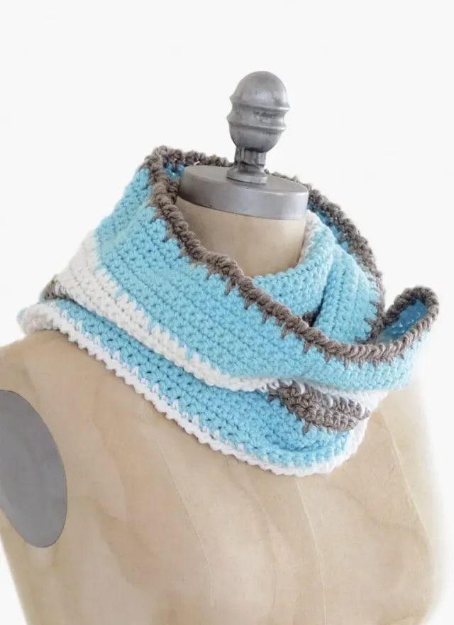 Blue Sky Fibers Classic Series Stalactite Cowl Strickanleitung Loop