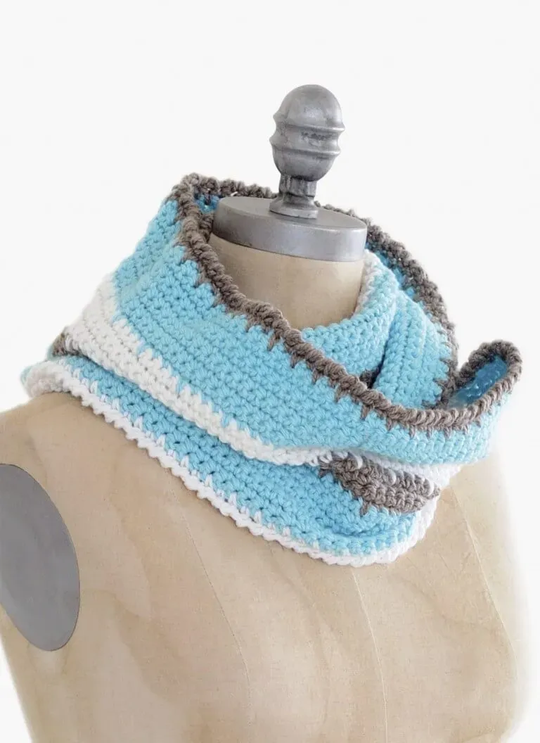 Blue Sky Fibers Classic Series Stalactite Cowl Strickanleitung Loop