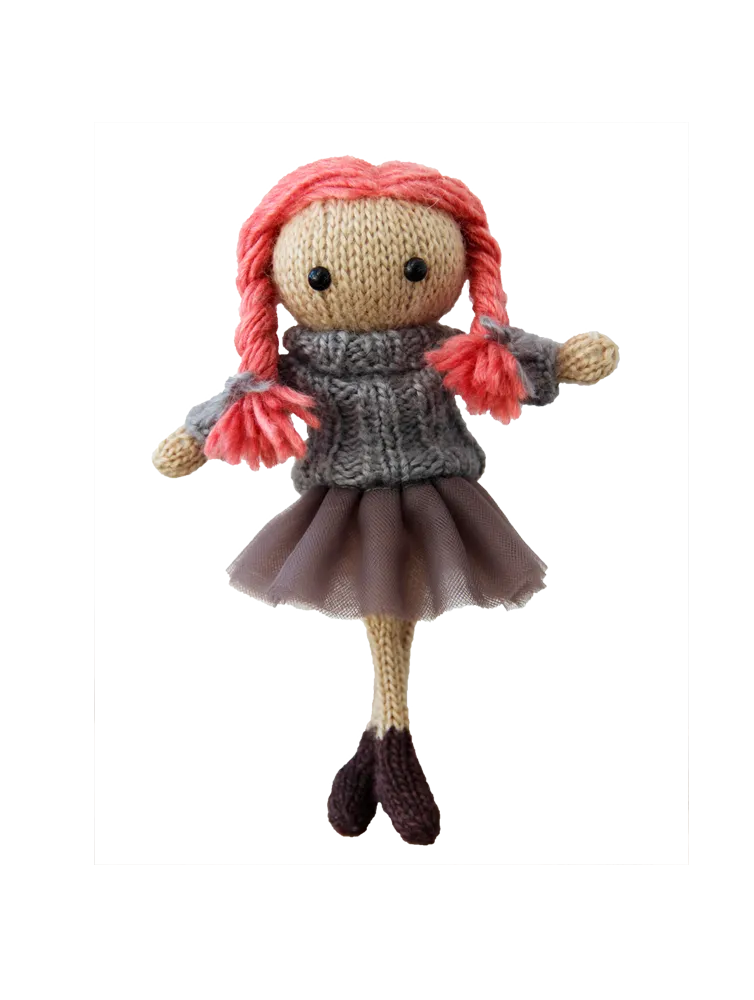 Go Handmade Astrid Strickkit Vintage 58 g mit Augen 7 mm