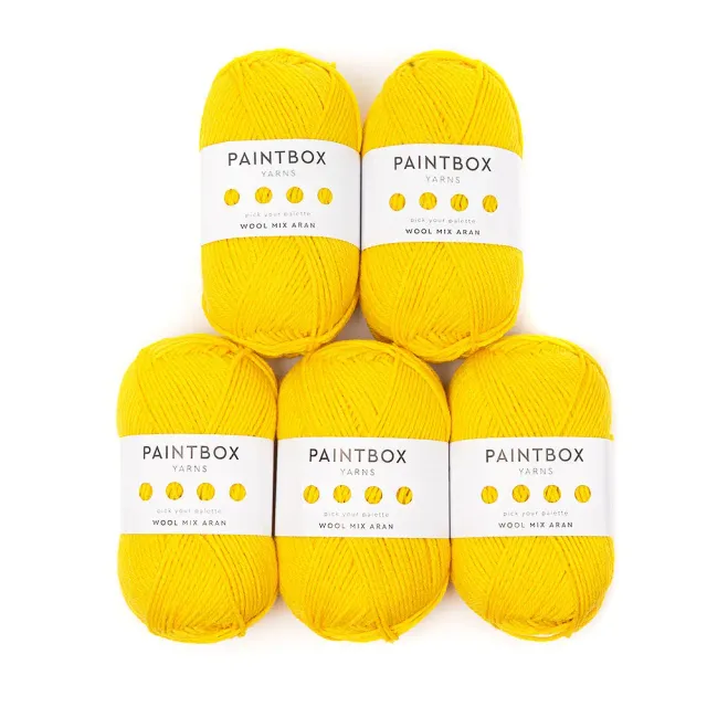 Paintbox Yarns Wool Mix Aran Wolle 5er Pack Wollmix