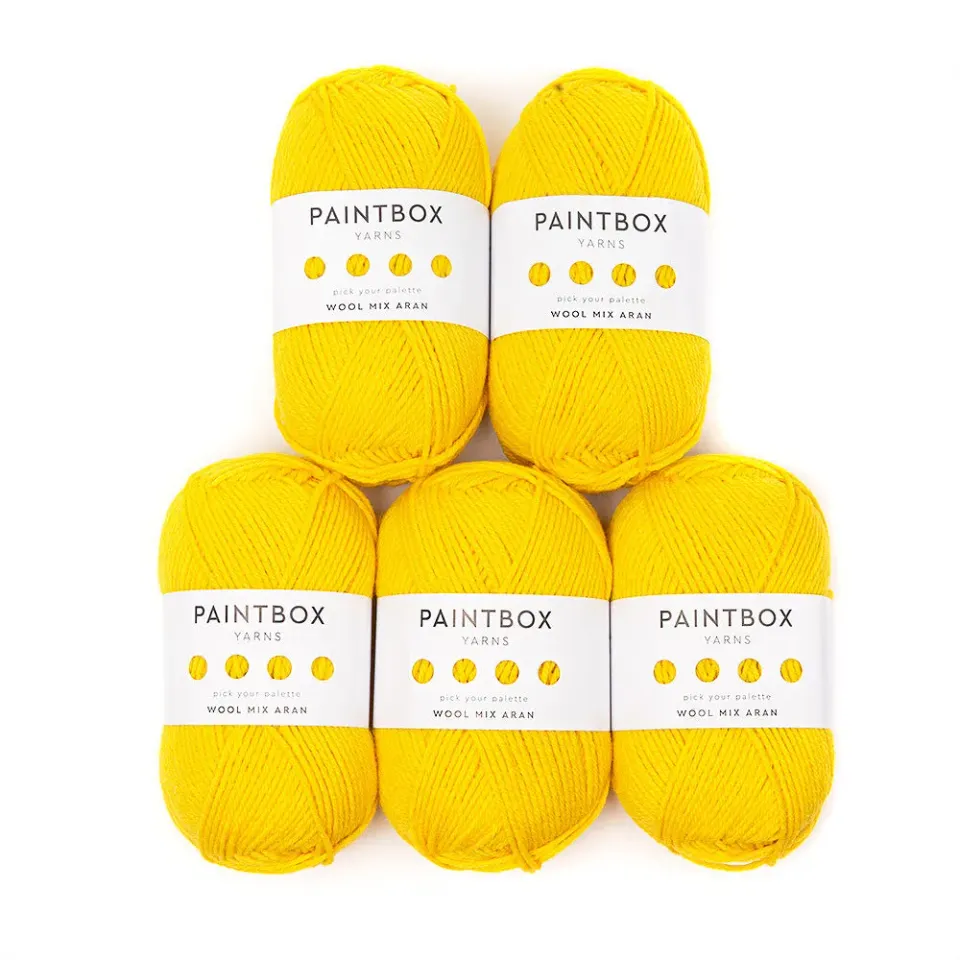 Paintbox Yarns Wool Mix Aran Wolle 5er Pack Wollmix