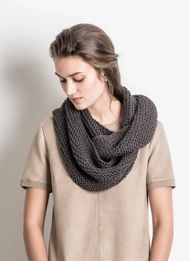Blue Sky Fibers Elizabeth Cowl Strickanleitung gratis