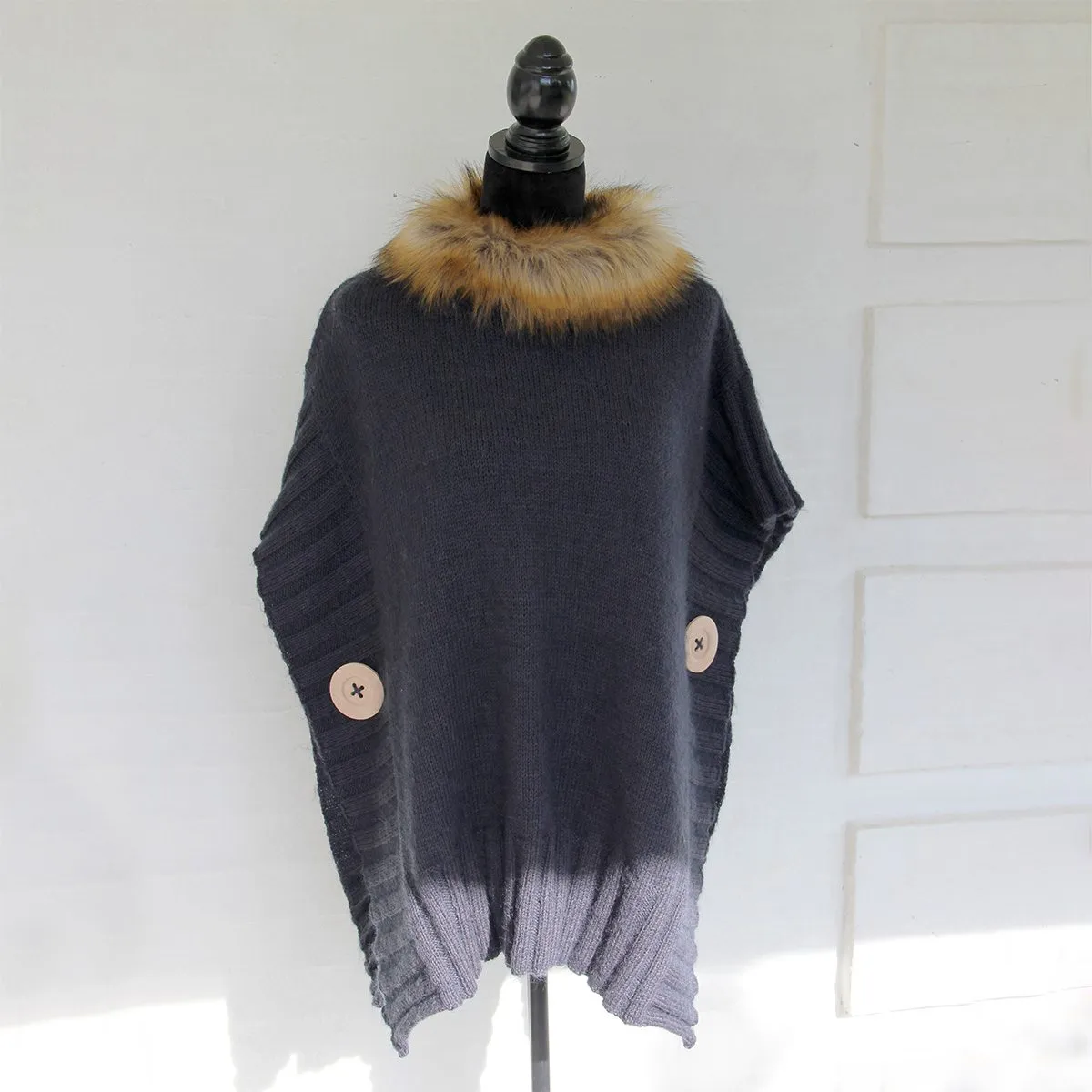 Go Handmade Kunstfell Bommel für Mützen