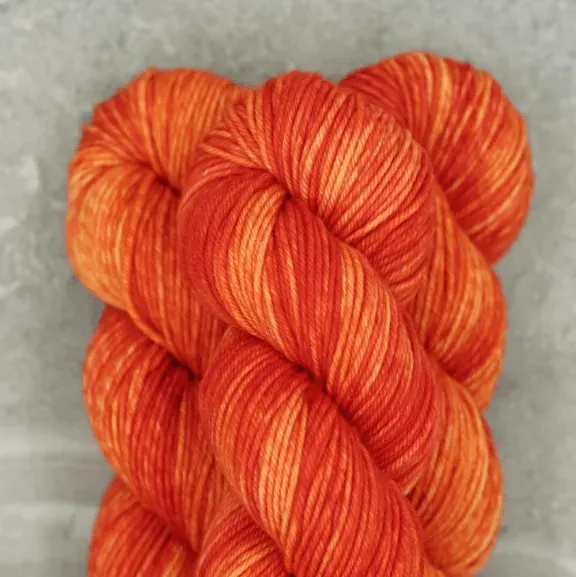 Madelinetosh Tosh DK GG Loves Orange Wolle 205m Merino