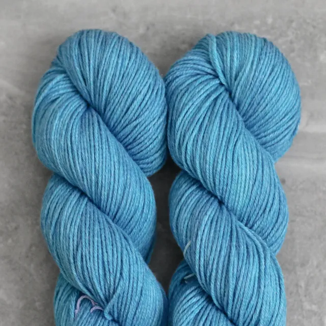 Madelinetosh Tosh Wool + Cotton Blue Nile Garn DK 200m