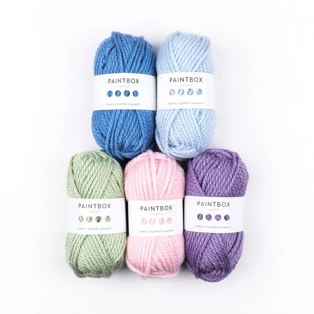 Paintbox Yarns Simply Super Chunky Acrylgarn Harmony 5x100g