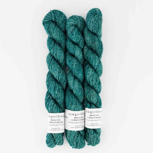 Cowgirlblues Merino Linen Strickgarn 50g camps bay meliert