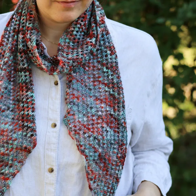 Madelinetosh Winterberry Scarf PDF Strickanleitung Lace