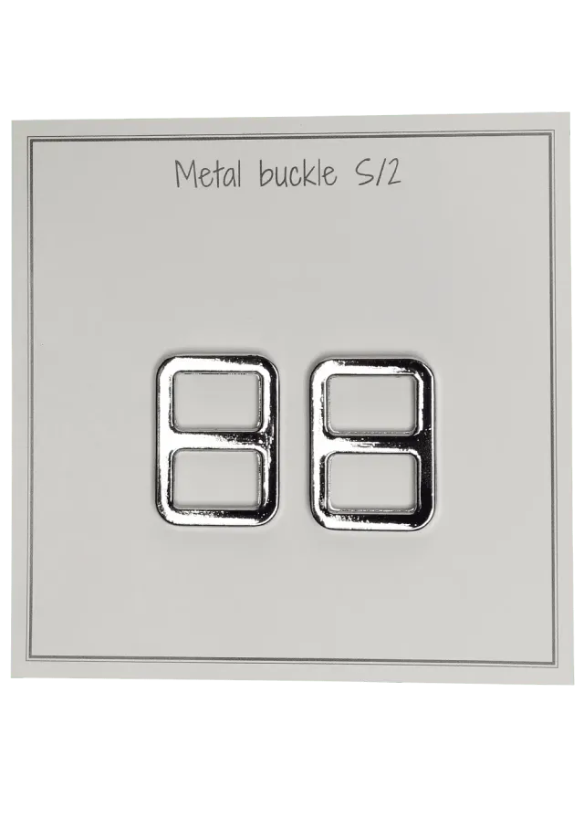 Go Handmade Metal Buckle Schnalle 25x19 mm 2 Stück Metall