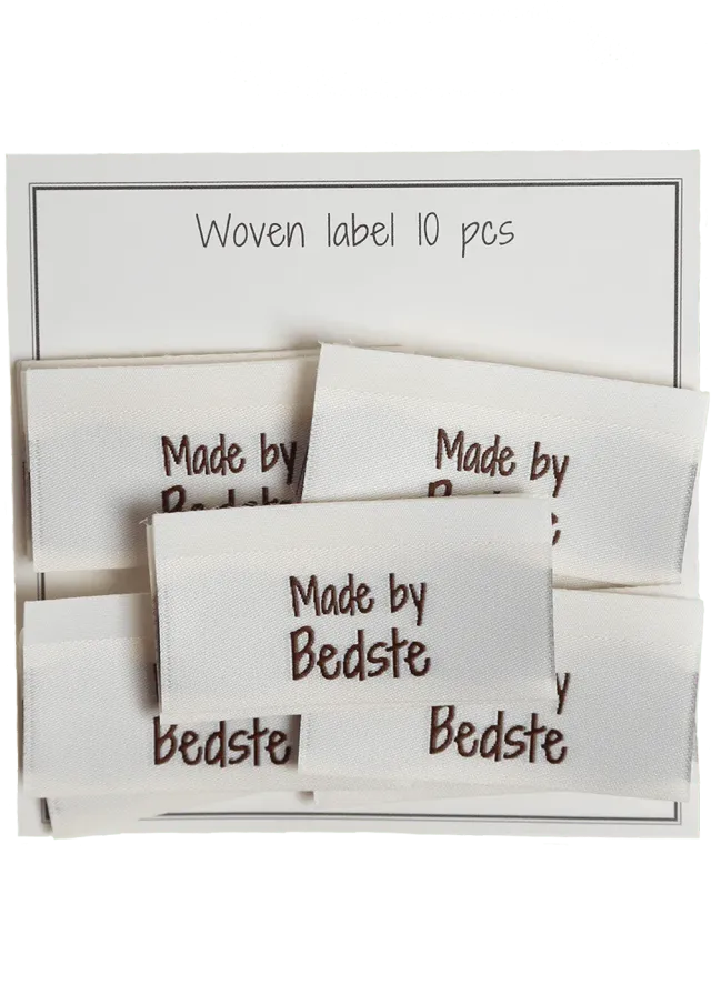 Go Handmade Made by Bedste Label 10 Stück 35x19 mm