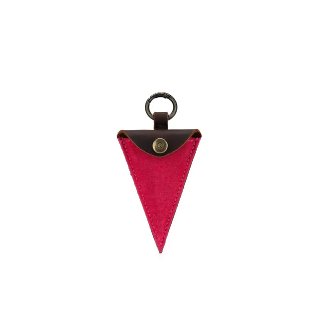 Madelinetosh Scissor Pocket Vivid Rose Scherentasche Canvas