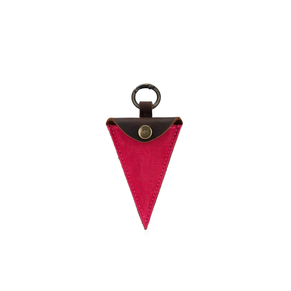 Madelinetosh Scissor Pocket Vivid Rose Scherentasche Canvas