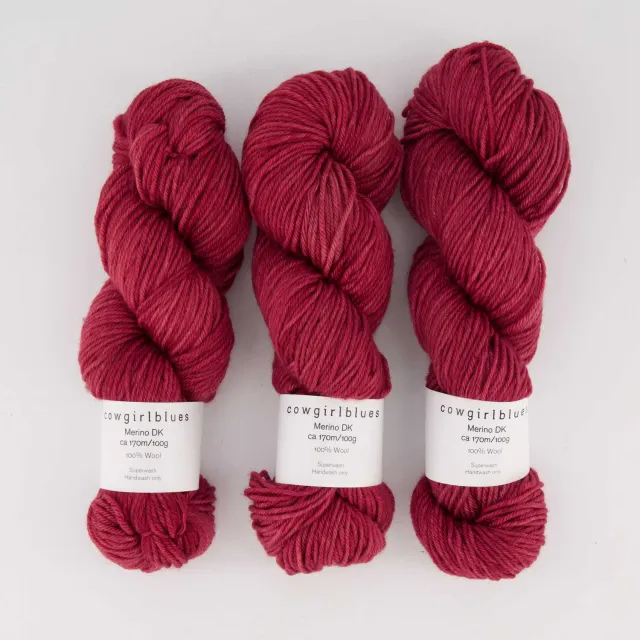 Cowgirlblues Merino DK Dusty Rose Wolle 100g