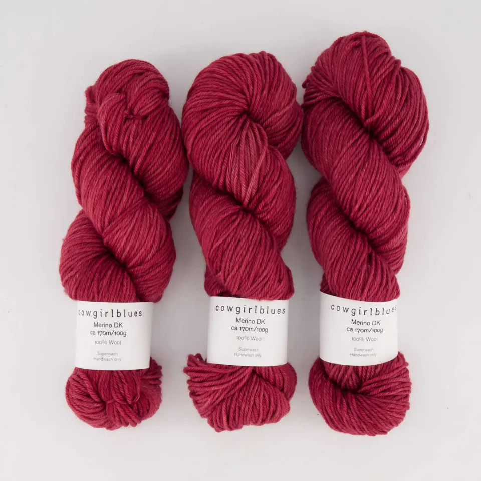 Cowgirlblues Merino DK Dusty Rose Wolle 100g