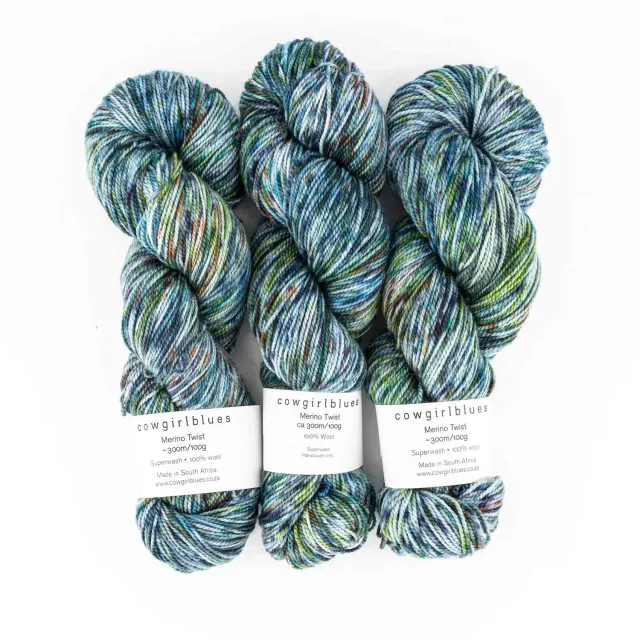 Cowgirlblues Merino Twist 9 to 5 Wolle Strang bunt