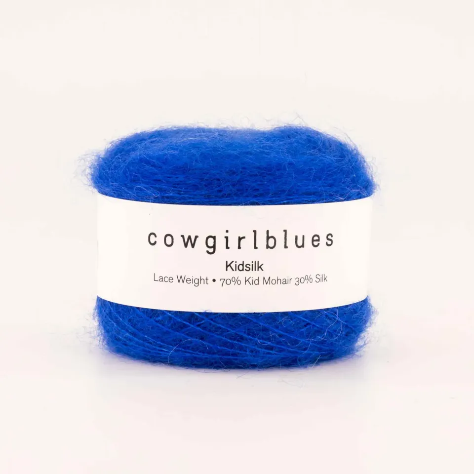 Cowgirlblues Kidsilk Cobalt Wolle 20g kräftigblau