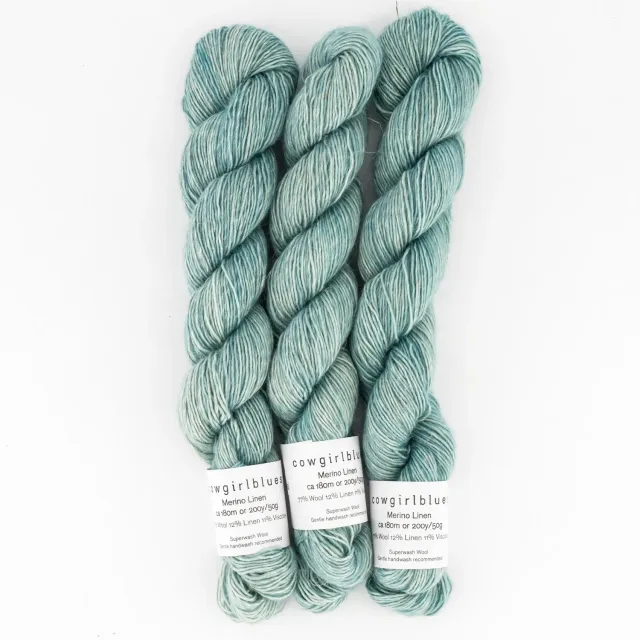 Cowgirlblues Merino Linen Low Tide Strickgarn 50g