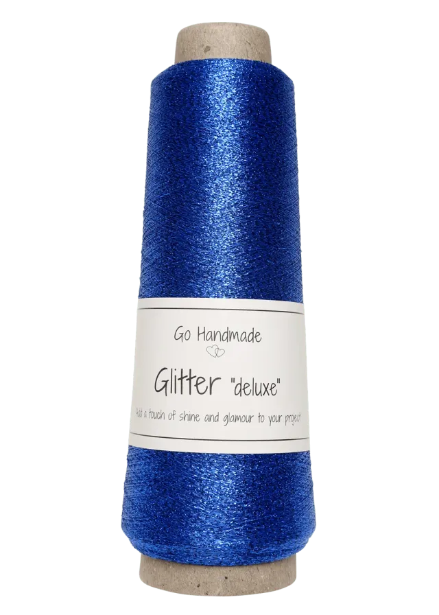 Go Handmade Glitter deluxe Beilaufgarn 60g Polyester
