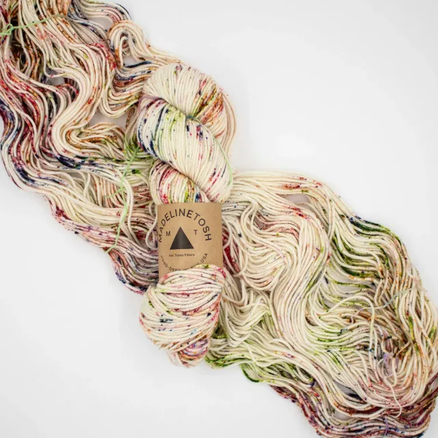 Madelinetosh Stitchin States Buck Eye Love Yarn Ohio Wolle