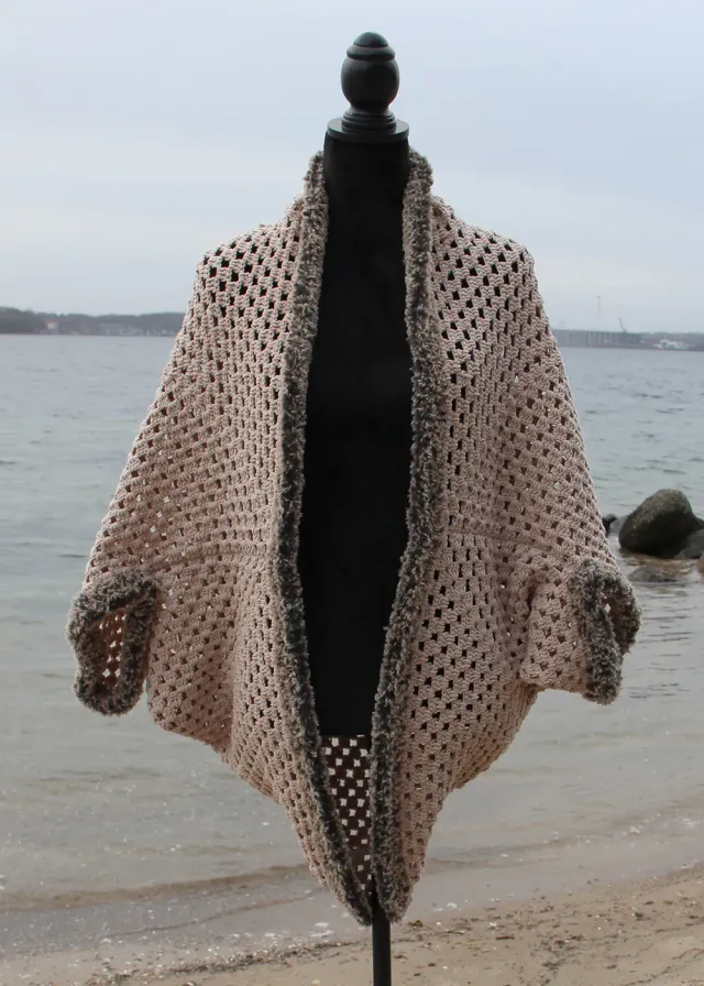 Go Handmade Granny Seelenwärmer Häkelanleitung 108 cm