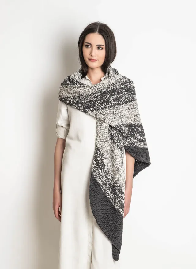 Blue Sky Fibers Classic Worthington Wrap Strickanleitung Tuch