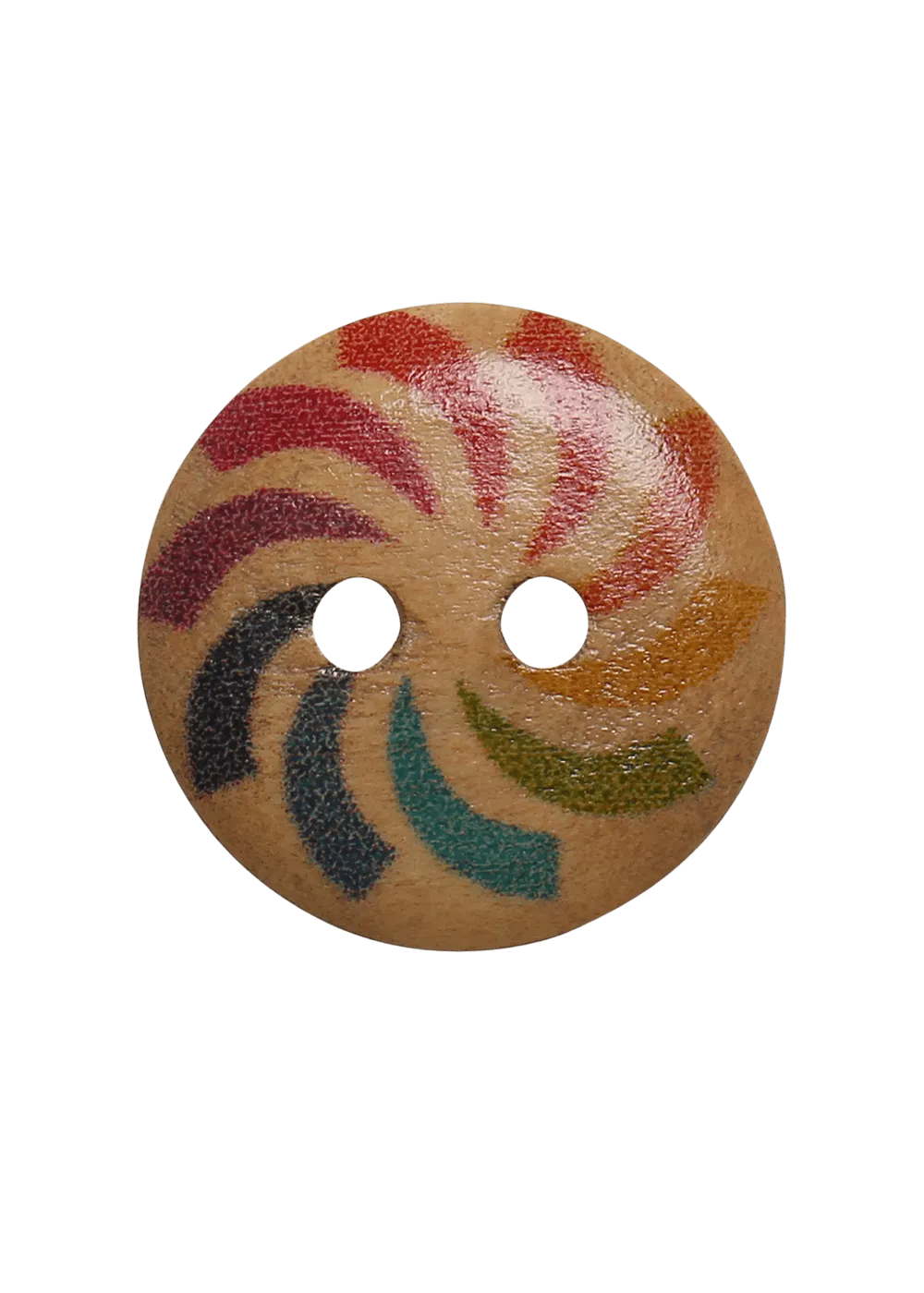 Go Handmade Rainbow Knöpfe 15 mm 8 Stück bunt