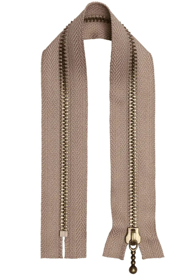 Go Handmade Reißverschluss Metall 30 cm Taschen