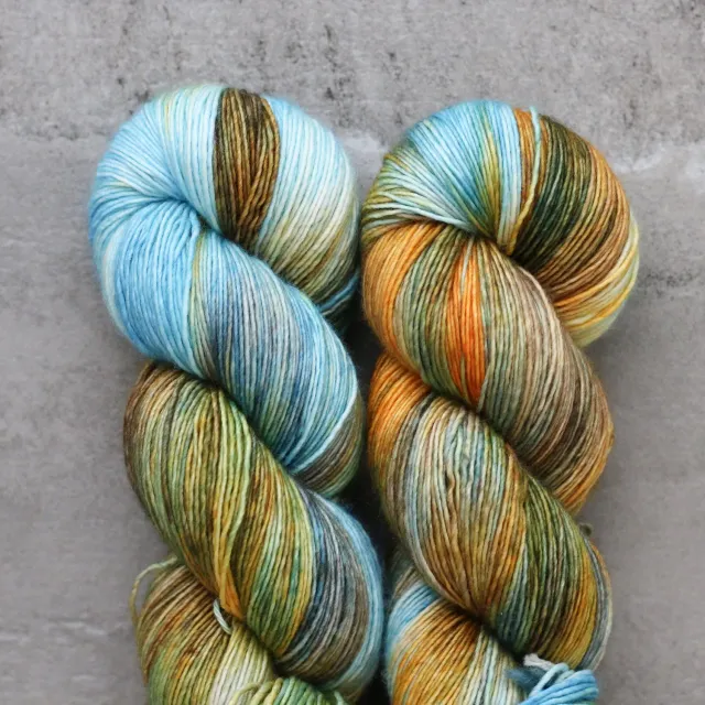Madelinetosh Tosh Merino Light Wolle Schnitzelfaced