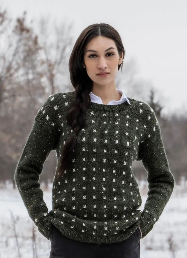Blue Sky Fibers Duvall Pullover 202356 Strickanleitung