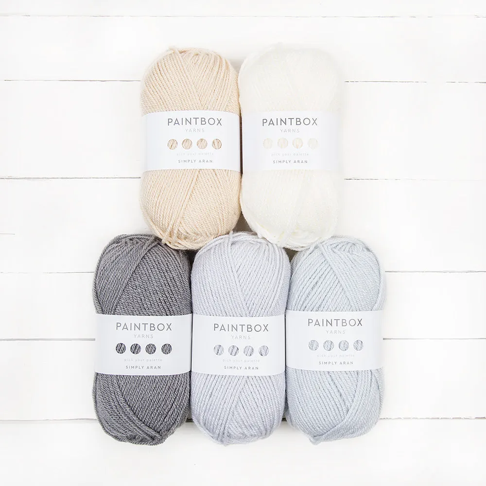 Paintbox Yarns Simply Aran Colour Pack 5x100g kuratiert