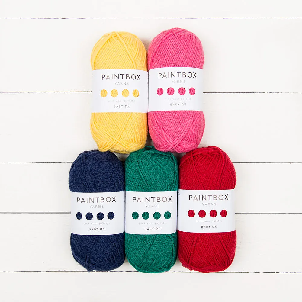 Paintbox Yarns Baby DK Babygarn 5x50g hautweich