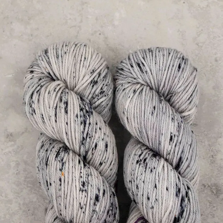 Madelinetosh Woolcycle Sport Astrid Grey Wolle Recycled