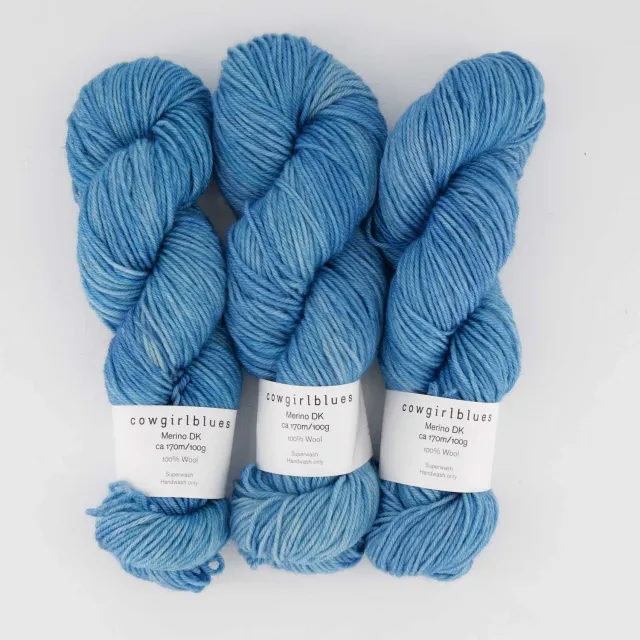 Cowgirlblues Merino DK Wolle Seagrass handgefärbt