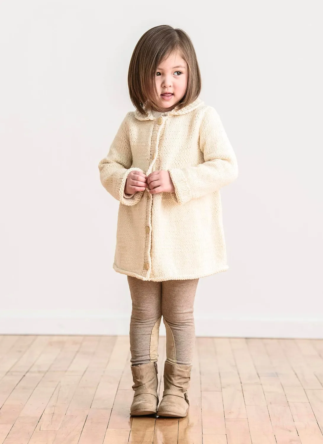 Blue Sky Fibers Classic Series Can-Do Cardi Strickanleitung Kinderjacke