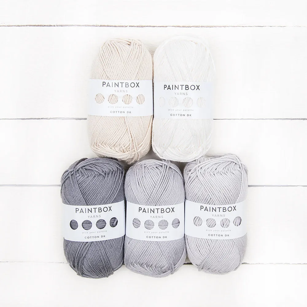 Paintbox Yarns Cotton DK Baumwollgarn 5x50g Design-Set