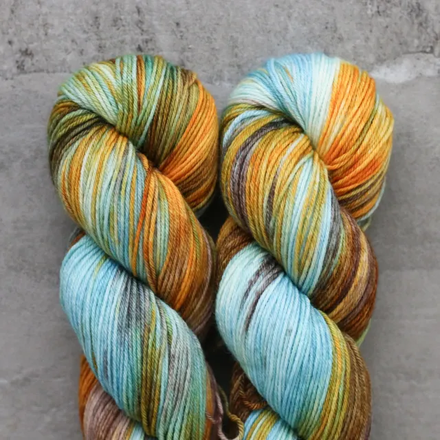 Madelinetosh Woolcycle Sport Garn Schnitzelfaced 300m upcycled