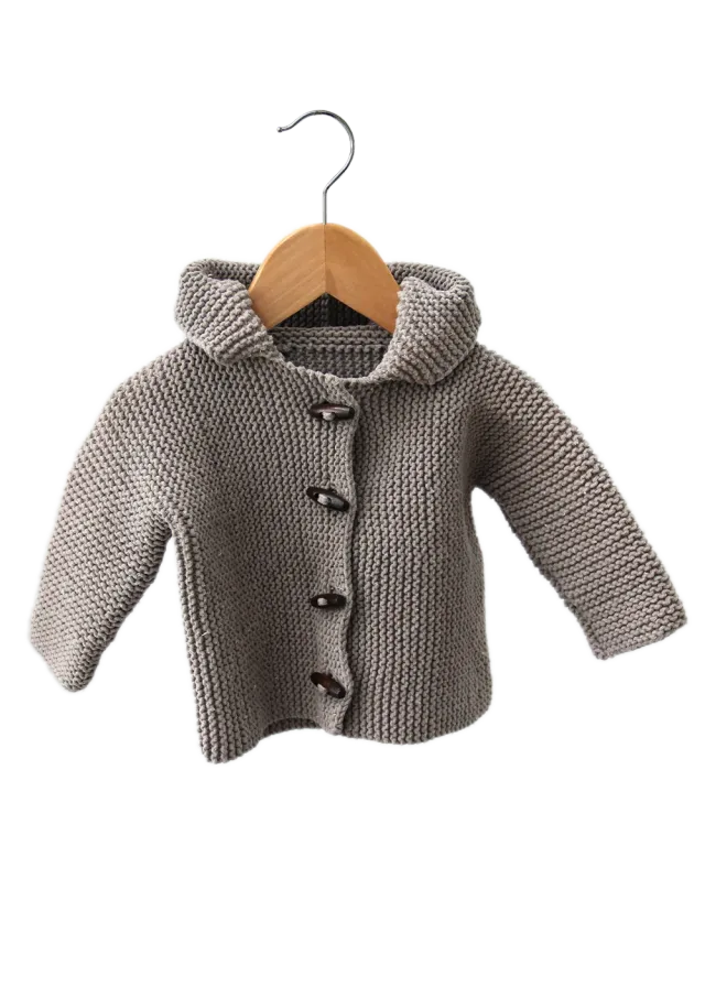 Go Handmade Luvkofta Baby Strickanleitung 3-6 Monate Cosy