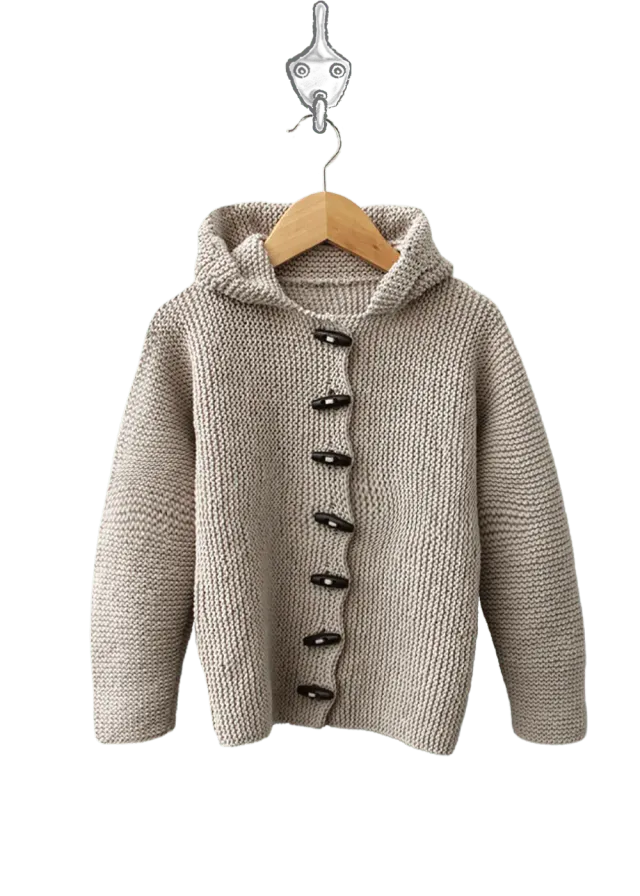 Go Handmade Kapuzenjacke Tweens Strickanleitung 7-12J