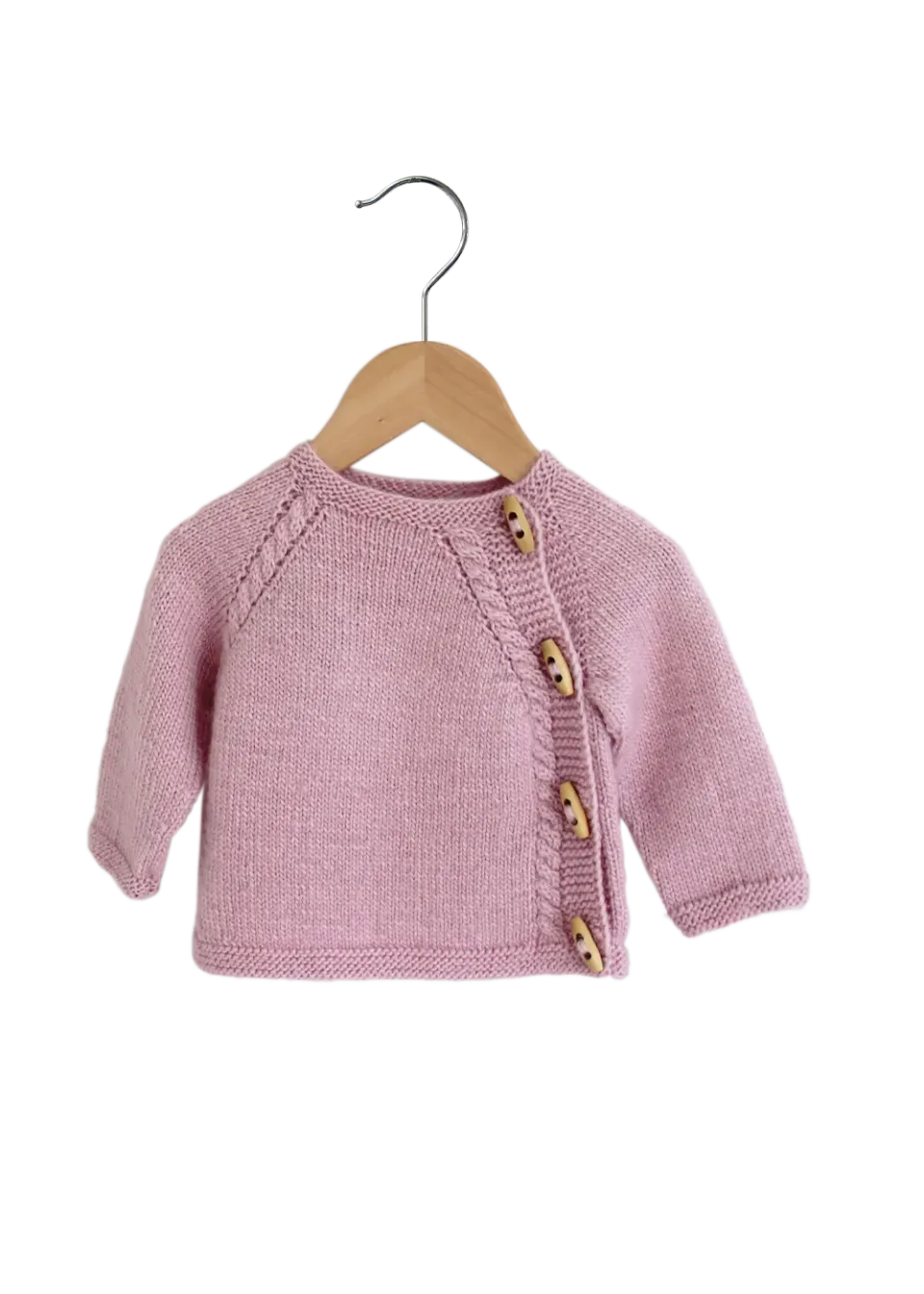 Go Handmade Baby Strickjacke Strickanleitung 3-6 Monate