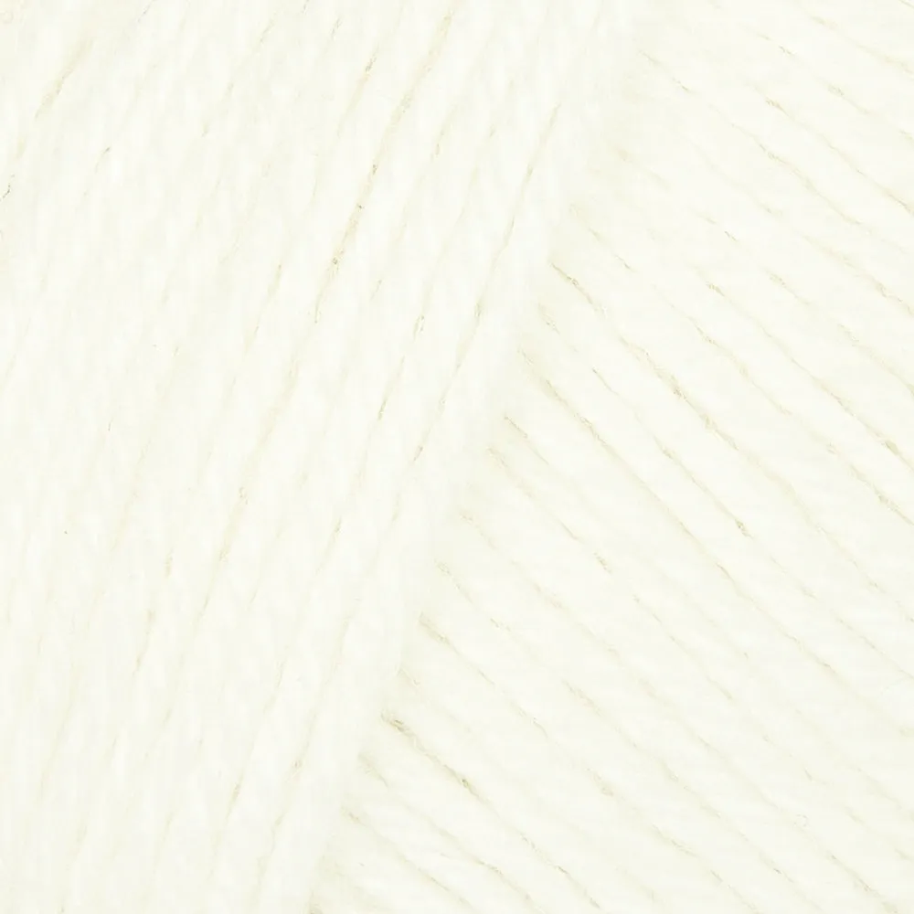 Willow & Lark Heath Solids DK Wolle Chalk weich