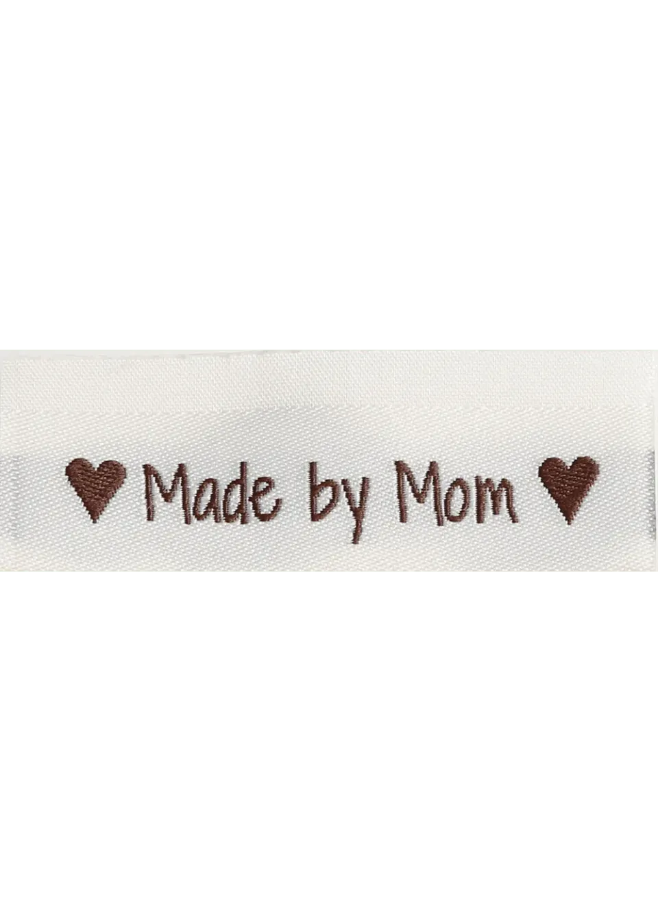 Go Handmade Made by Mom Webetiketten 10 Stk 50x11,5 mm
