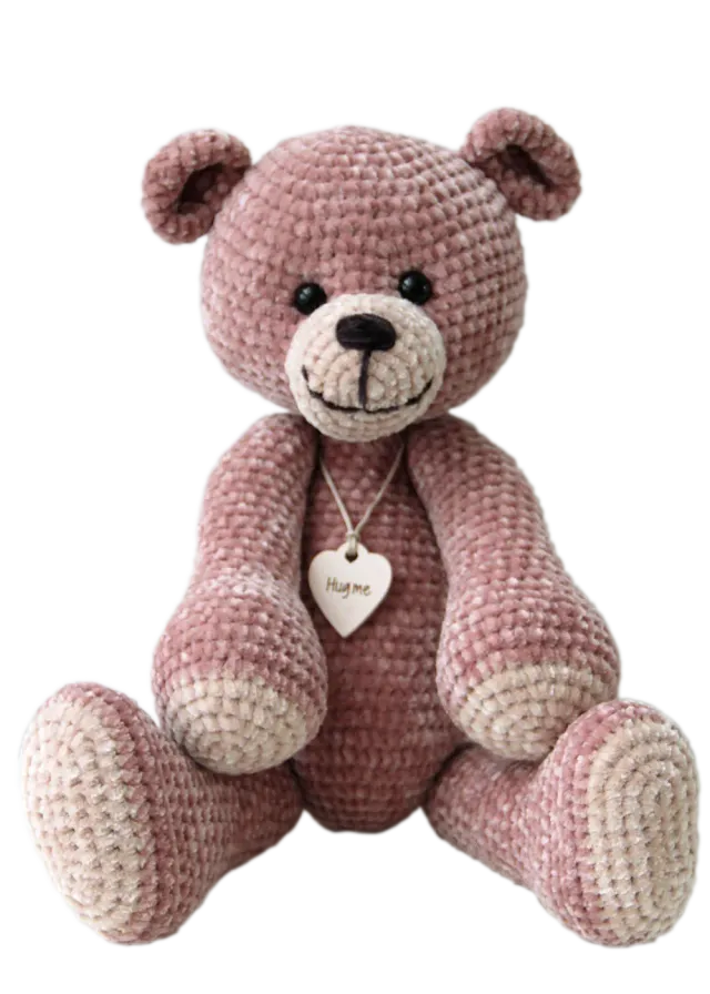 Go Handmade Happy Bears Häkelanleitung 40 cm Bohème Velvet