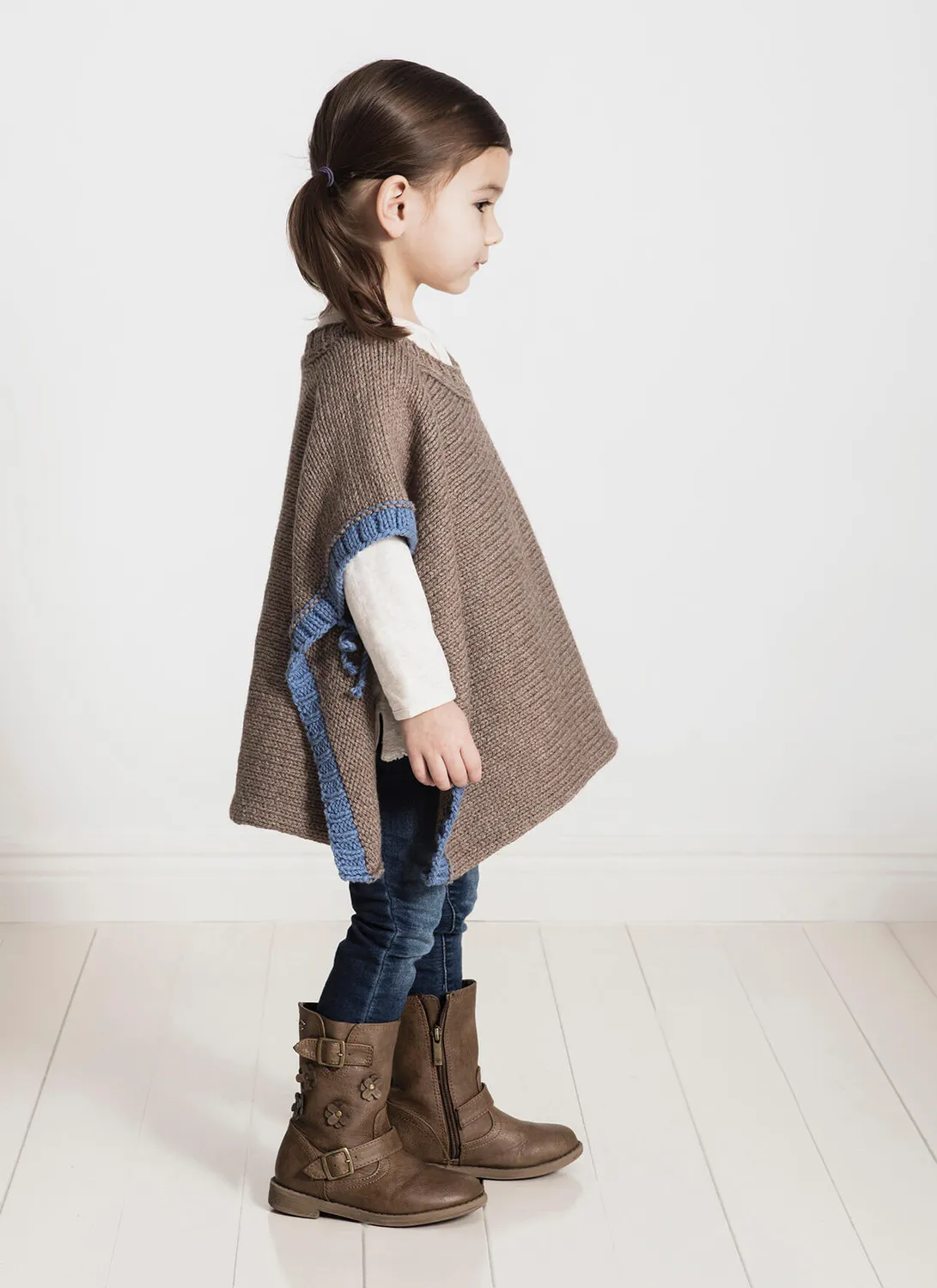 Blue Sky Fibers Classic Series 201623 Puddle Jumper Poncho Anleitung