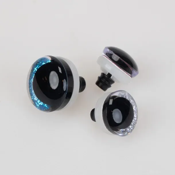 Go Handmade Glitter Eyes Sicherheitsaugen 20+25mm